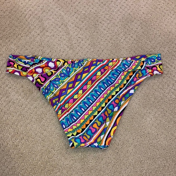 Trina Turk Hipster Bikini Bottom Multicolor 6 - Picture 2 of 3